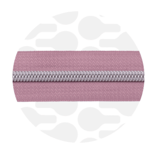 Zipper Zoo - Nylon rits dusty pink - 1 meter