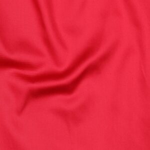 Katoen satijn uni cerise