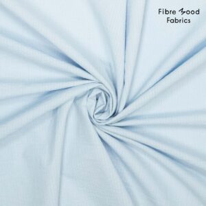 Fibre Mood - Katoenen seersucker blauw