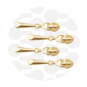 Zipper zoo - schuiver rits drop - 4 stuks