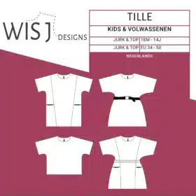 WISJ - Tille top & jurk kids/volwassenen