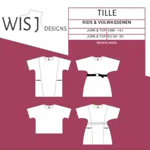 WISJ - Tille top & jurk kids/volwassenen