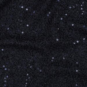 Teddy pailletten navy