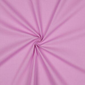 Van schie raamdecoratie & stoffen 4 Poplin uni roze/lila