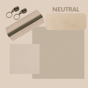 Pakket strandtas + etui - neutral