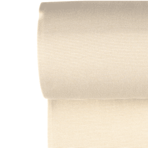 Boordstof yarn dyed strepen beige (50 cm)