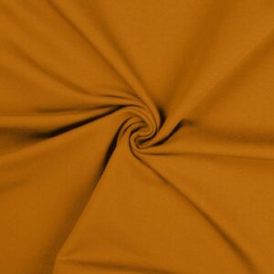 Coupon 60cm uni tricot oker