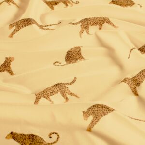 Swimwear recycled jersey UPF50  panters camel