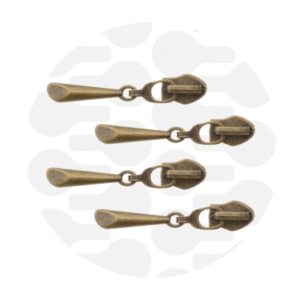 Zipper Zoo - Schuiver rits drop - 4 stuks