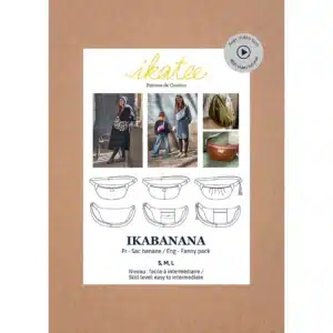 Ikatee - Ikabana fanny pack (papieren patroon)