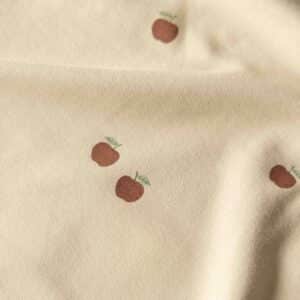 Jersey kleine appels beige