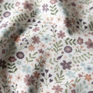 Jersey bloemenveld offwhite