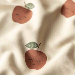 French terry appels beige