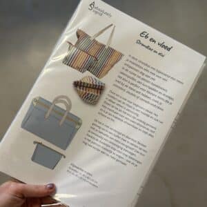 Absolutely sigrid - strandtas + etui (papieren patroon)
