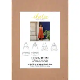 Ikatee - Lena jurk/blouse dames (papieren patroon)