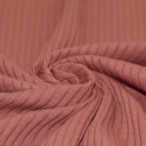 Brede rib jersey kleiroze