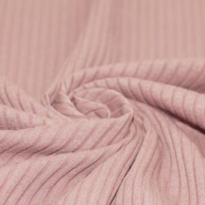 Brede rib jersey nude