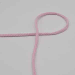 Rond koord babyroze