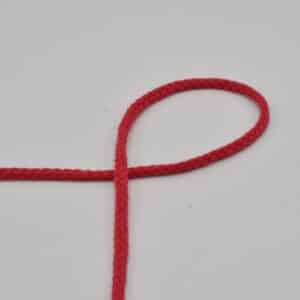 Rond koord rood