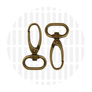 Zipper Zoo - Elegante musketon 20mm - 2 stuks