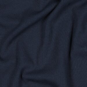 Van schie raamdecoratie & stoffen 7 Rib jersey navy