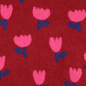 Teddy bloemen bordeaux