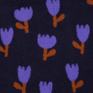 Teddy bloemen navy