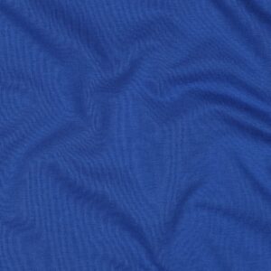 French terry uni kobaltblauw