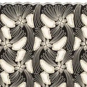 Anouk broderie offwhite/zwart