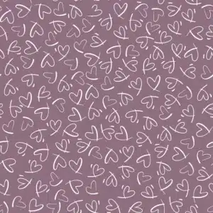 Jersey harten mauve