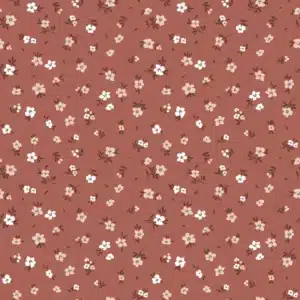 Jersey bloemen rouge
