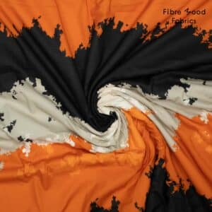 Fibre Mood - Katoenen batist blurry spots multicolor