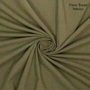 Fibre Mood - Katoenen seersucker groen