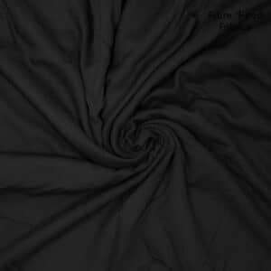 Fibre Mood - Geweven crepe zwart
