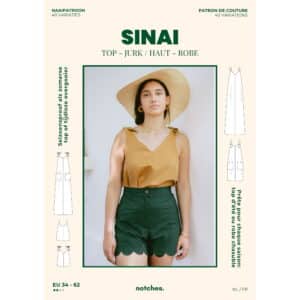 Notches - Sinai top & jurk (papieren patroon)