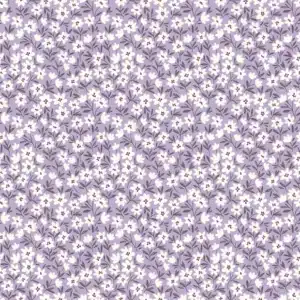 Jersey bloemen lila