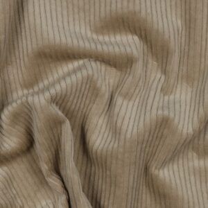 Washed corduroy 6W stretch zand