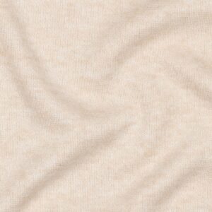 Knitted viscose melange ecru
