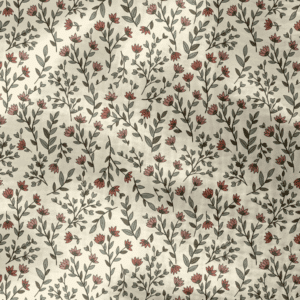 Hydrofiel bloemen madeleine ecru