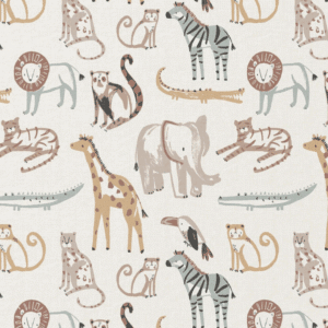 Katoen dieren offwhite