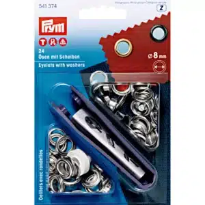 Prym - Nestelringen - 8 MM - Zilver