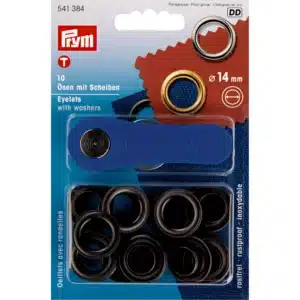 Prym Nestelringen - 14 MM - Zwart