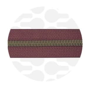 Zipper Zoo - Nylon rits porto red - 1 meter