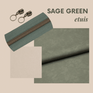 Pakket triflora etuis mora - sage green
