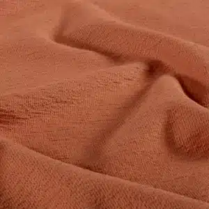 French terry crepe uni roodhout