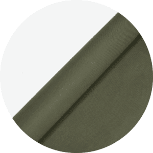 Zipper Zoo - Dry wax canvas army green - 50 cm