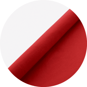 Zipper Zoo - Dry wax canvas red - 50 cm