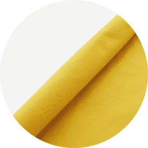 Zipper Zoo - Dry wax canvas yellow - 50 cm