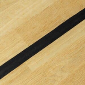 Biaisband katoen 20mm zwart (000)