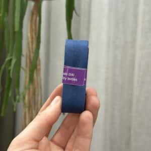 Biaisband katoen 3M donker jeansblauw